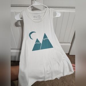 ZYIA Light Gray Active Tee